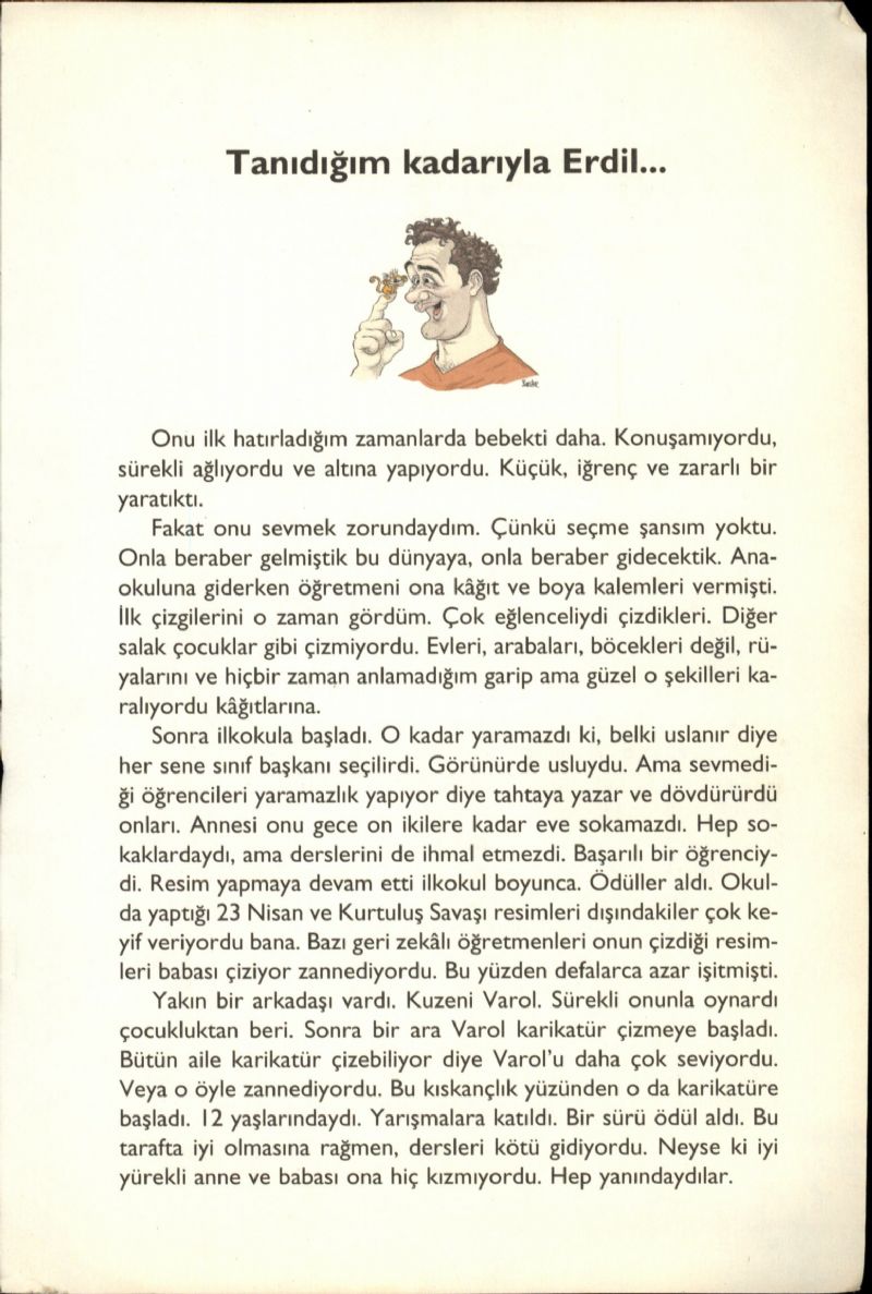 Görsel: Karikatür 6625 - Çizen: Erdil Yaşaroğlu